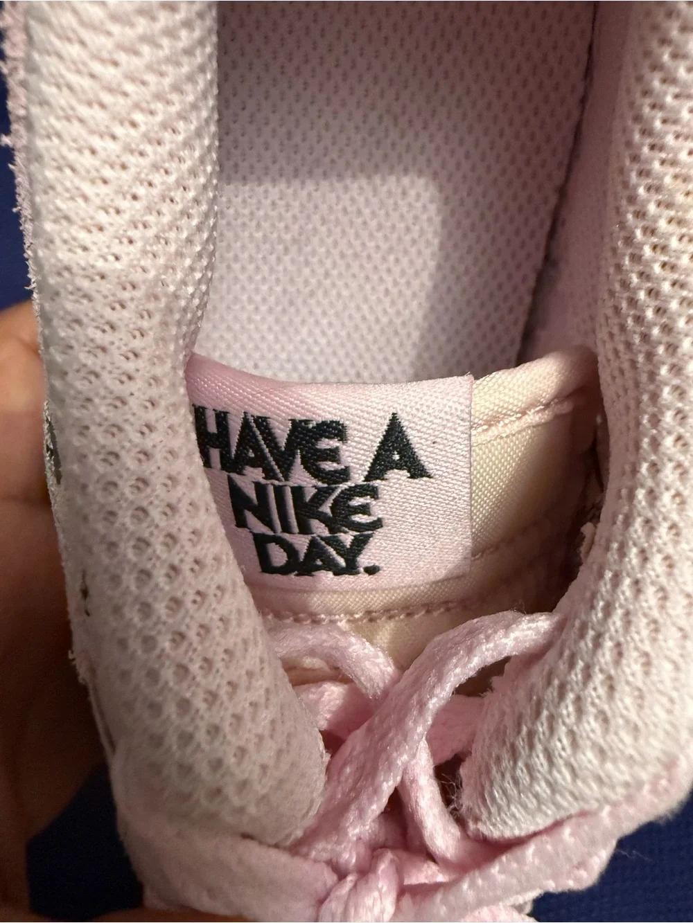 Nike Air Force 1 LV8 Have A Nike Day Pink Suede Sneakers Size 12C BQ8274-600